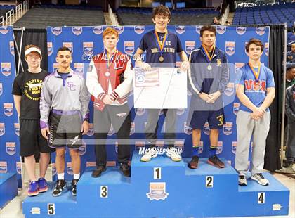 Thumbnail 2 in NCHSAA Wrestling Championships (Awards) photogallery.