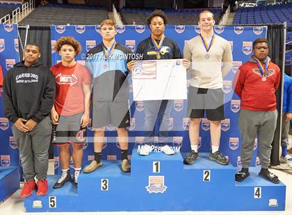 Thumbnail 3 in NCHSAA Wrestling Championships (Awards) photogallery.