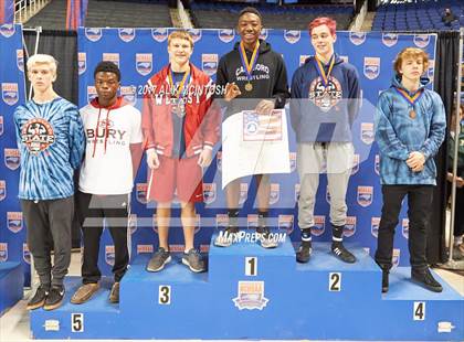 Thumbnail 1 in NCHSAA Wrestling Championships (Awards) photogallery.