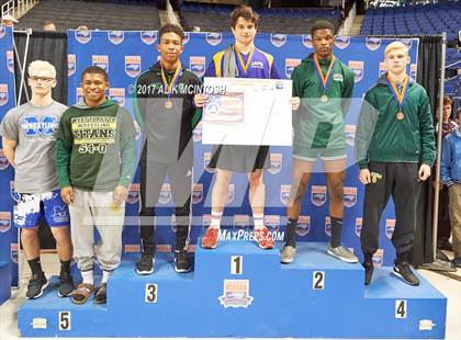 Thumbnail 2 in NCHSAA Wrestling Championships (Awards) photogallery.