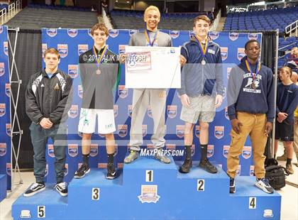 Thumbnail 3 in NCHSAA Wrestling Championships (Awards) photogallery.