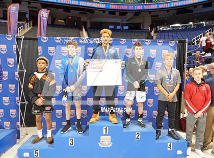Thumbnail 2 in NCHSAA Wrestling Championships (Awards) photogallery.