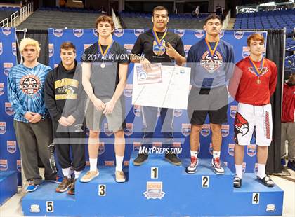 Thumbnail 2 in NCHSAA Wrestling Championships (Awards) photogallery.