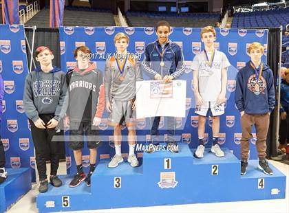 Thumbnail 2 in NCHSAA Wrestling Championships (Awards) photogallery.