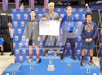 Thumbnail 3 in NCHSAA Wrestling Championships (Awards) photogallery.