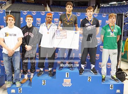 Thumbnail 2 in NCHSAA Wrestling Championships (Awards) photogallery.