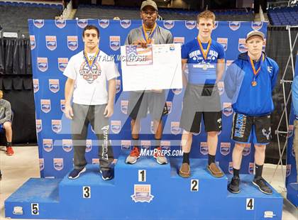 Thumbnail 3 in NCHSAA Wrestling Championships (Awards) photogallery.