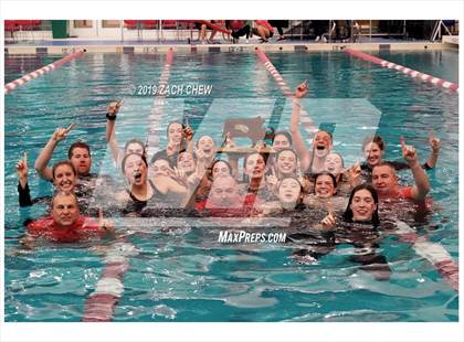 Thumbnail 2 in MIAA Winter Division 2 Girls Championship photogallery.