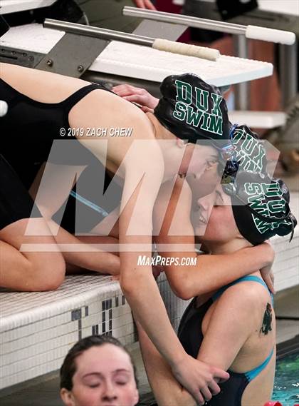 Thumbnail 3 in MIAA Winter Division 2 Girls Championship photogallery.