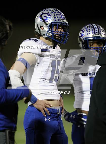 Thumbnail 1 in Georgetown @ Dripping Springs (UIL 5A Bi-District Playoff) photogallery.