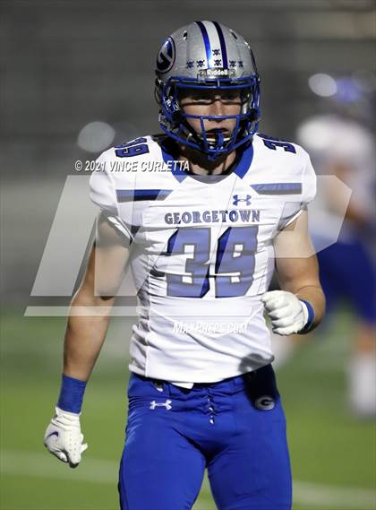 Thumbnail 1 in Georgetown @ Dripping Springs (UIL 5A Bi-District Playoff) photogallery.