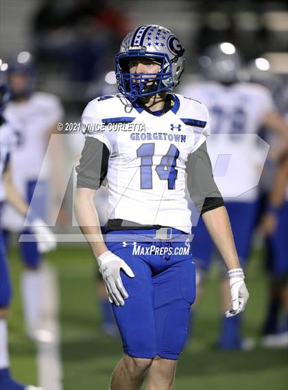 Thumbnail 3 in Georgetown @ Dripping Springs (UIL 5A Bi-District Playoff) photogallery.
