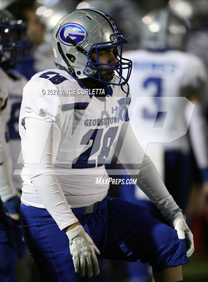 Thumbnail 2 in Georgetown @ Dripping Springs (UIL 5A Bi-District Playoff) photogallery.