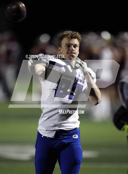 Thumbnail 1 in Georgetown @ Dripping Springs (UIL 5A Bi-District Playoff) photogallery.