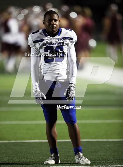 Thumbnail 2 in Georgetown @ Dripping Springs (UIL 5A Bi-District Playoff) photogallery.