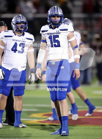 Thumbnail 1 in Georgetown @ Dripping Springs (UIL 5A Bi-District Playoff) photogallery.
