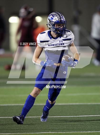 Thumbnail 3 in Georgetown @ Dripping Springs (UIL 5A Bi-District Playoff) photogallery.