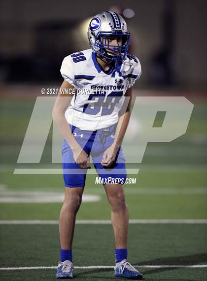 Thumbnail 1 in Georgetown @ Dripping Springs (UIL 5A Bi-District Playoff) photogallery.