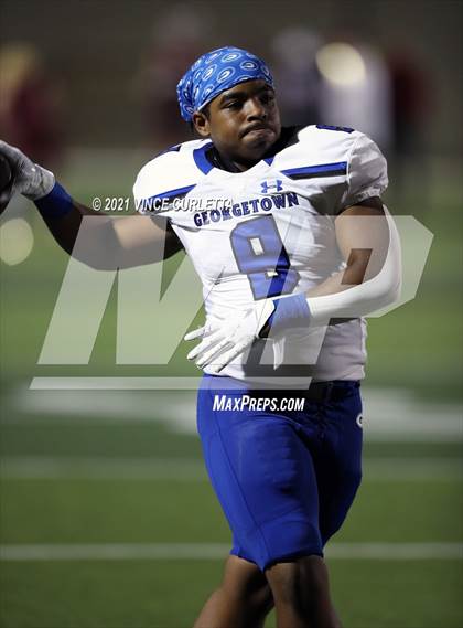 Thumbnail 2 in Georgetown @ Dripping Springs (UIL 5A Bi-District Playoff) photogallery.