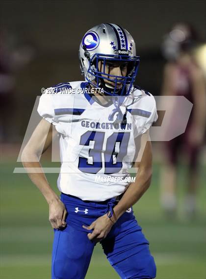Thumbnail 3 in Georgetown @ Dripping Springs (UIL 5A Bi-District Playoff) photogallery.
