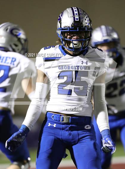 Thumbnail 1 in Georgetown @ Dripping Springs (UIL 5A Bi-District Playoff) photogallery.