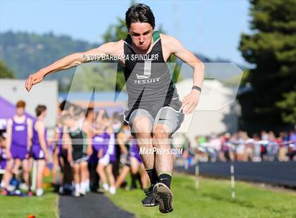 Thumbnail 2 in JV: Jesuit @ Sunset (Long Jump) photogallery.