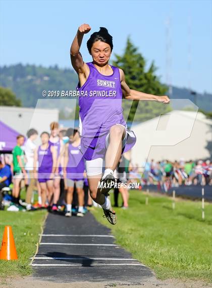 Thumbnail 3 in JV: Jesuit @ Sunset (Long Jump) photogallery.