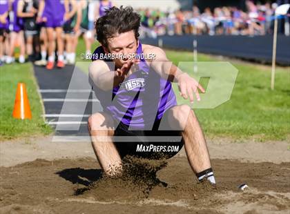 Thumbnail 2 in JV: Jesuit @ Sunset (Long Jump) photogallery.