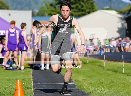 Thumbnail 3 in JV: Jesuit @ Sunset (Long Jump) photogallery.