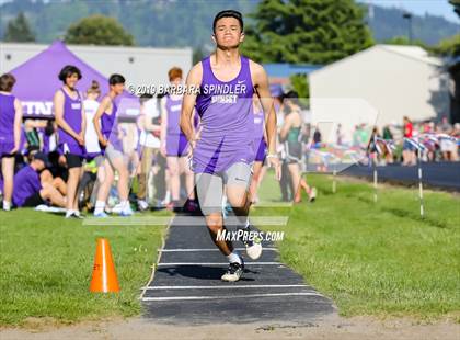 Thumbnail 1 in JV: Jesuit @ Sunset (Long Jump) photogallery.
