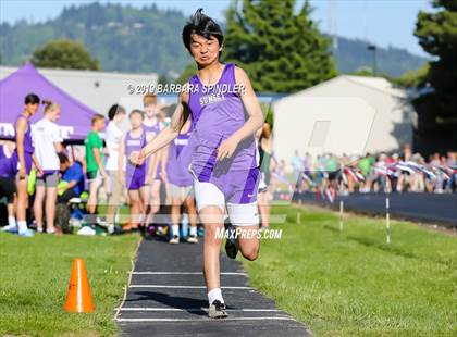 Thumbnail 2 in JV: Jesuit @ Sunset (Long Jump) photogallery.