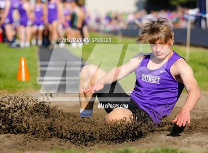 Thumbnail 3 in JV: Jesuit @ Sunset (Long Jump) photogallery.