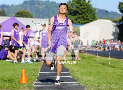 Thumbnail 2 in JV: Jesuit @ Sunset (Long Jump) photogallery.