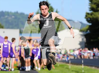 Thumbnail 1 in JV: Jesuit @ Sunset (Long Jump) photogallery.