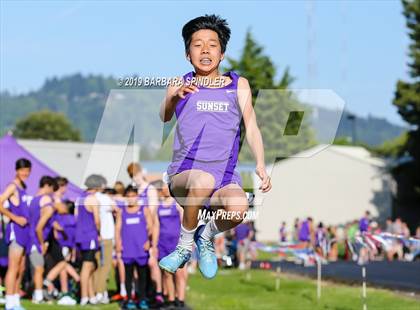Thumbnail 3 in JV: Jesuit @ Sunset (Long Jump) photogallery.