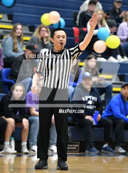 Thumbnail 2 in Cosumnes Oaks @ Vista del Lago (CIF SJS D2 Playoff) photogallery.