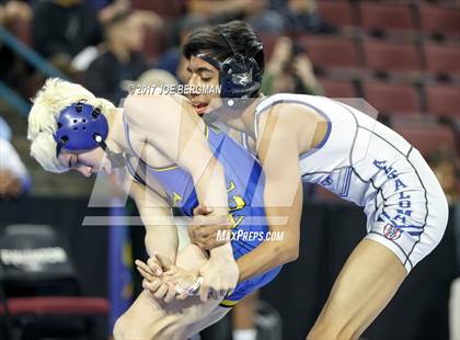 Thumbnail 2 in CIF State Boys Wrestling Championships (Day 1 - Round 1) photogallery.