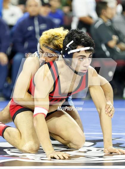Thumbnail 2 in CIF State Boys Wrestling Championships (Day 1 - Round 1) photogallery.