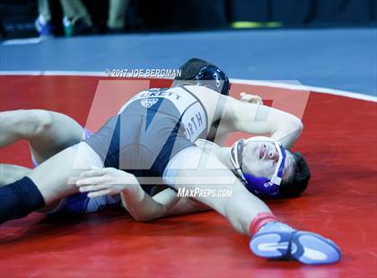 Thumbnail 3 in CIF State Boys Wrestling Championships (Day 1 - Round 1) photogallery.