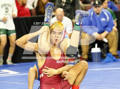 Thumbnail 2 in CIF State Boys Wrestling Championships (Day 1 - Round 1) photogallery.