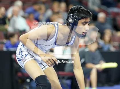 Thumbnail 2 in CIF State Boys Wrestling Championships (Day 1 - Round 1) photogallery.