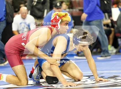 Thumbnail 3 in CIF State Boys Wrestling Championships (Day 1 - Round 1) photogallery.