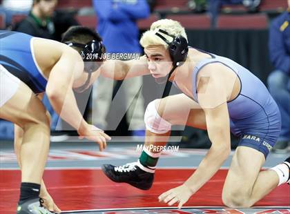 Thumbnail 1 in CIF State Boys Wrestling Championships (Day 1 - Round 1) photogallery.