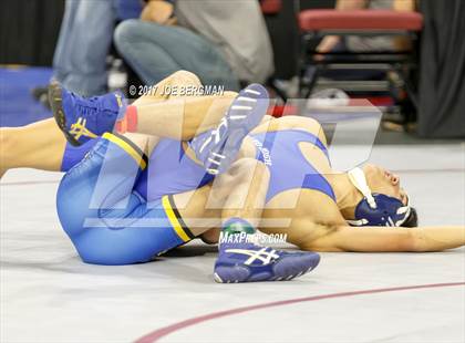 Thumbnail 2 in CIF State Boys Wrestling Championships (Day 1 - Round 1) photogallery.