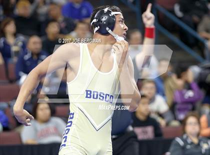 Thumbnail 2 in CIF State Boys Wrestling Championships (Day 1 - Round 1) photogallery.
