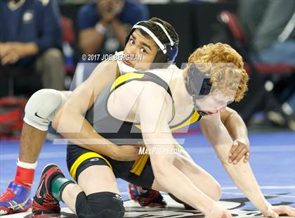Thumbnail 1 in CIF State Boys Wrestling Championships (Day 1 - Round 1) photogallery.