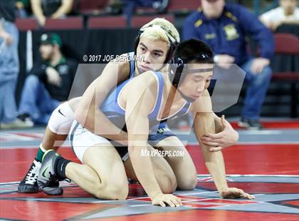Thumbnail 1 in CIF State Boys Wrestling Championships (Day 1 - Round 1) photogallery.