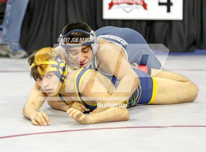 Thumbnail 3 in CIF State Boys Wrestling Championships (Day 1 - Round 1) photogallery.