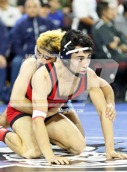 Thumbnail 1 in CIF State Boys Wrestling Championships (Day 1 - Round 1) photogallery.