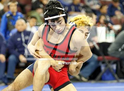 Thumbnail 1 in CIF State Boys Wrestling Championships (Day 1 - Round 1) photogallery.
